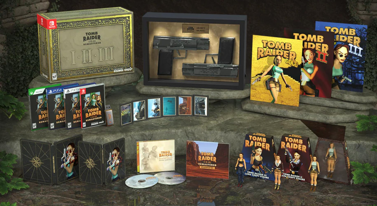 Tomb Raider I-III Remastered Collector's Edition - for Nintendo Switcch