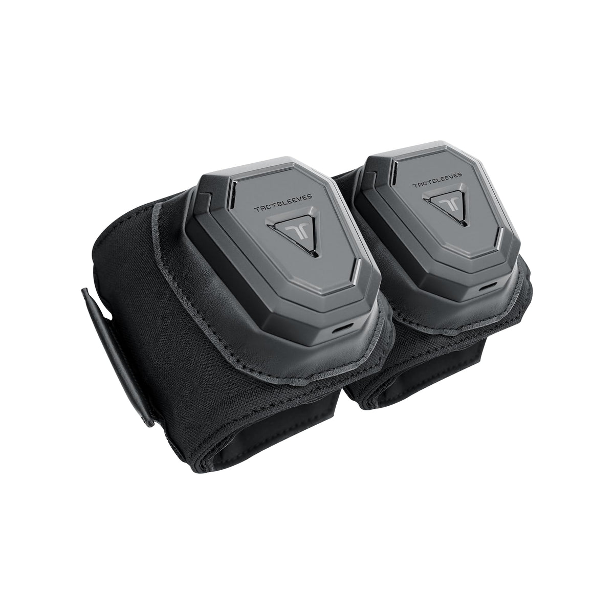 bHaptics TactSleeve (Pair) | Haptic Sleeve for VR & PC Gaming | Sim Racing, Music | 6 Feedback Motors (Pair)