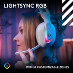 Logitech G Astro A20 X Multi-Platform Wireless Gaming Headset - White
