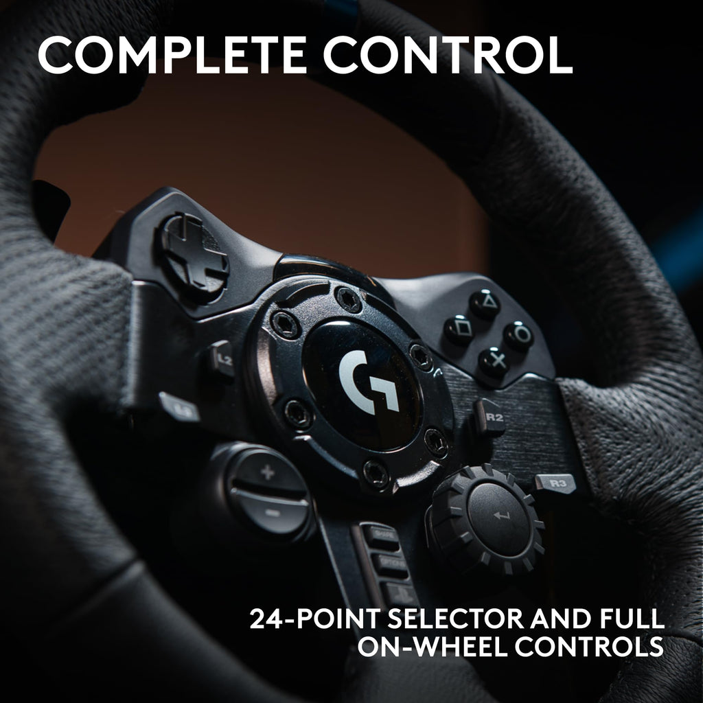 Logitech G923 Racing Wheel and Pedals for Playstation/PS5/PS4 & PC