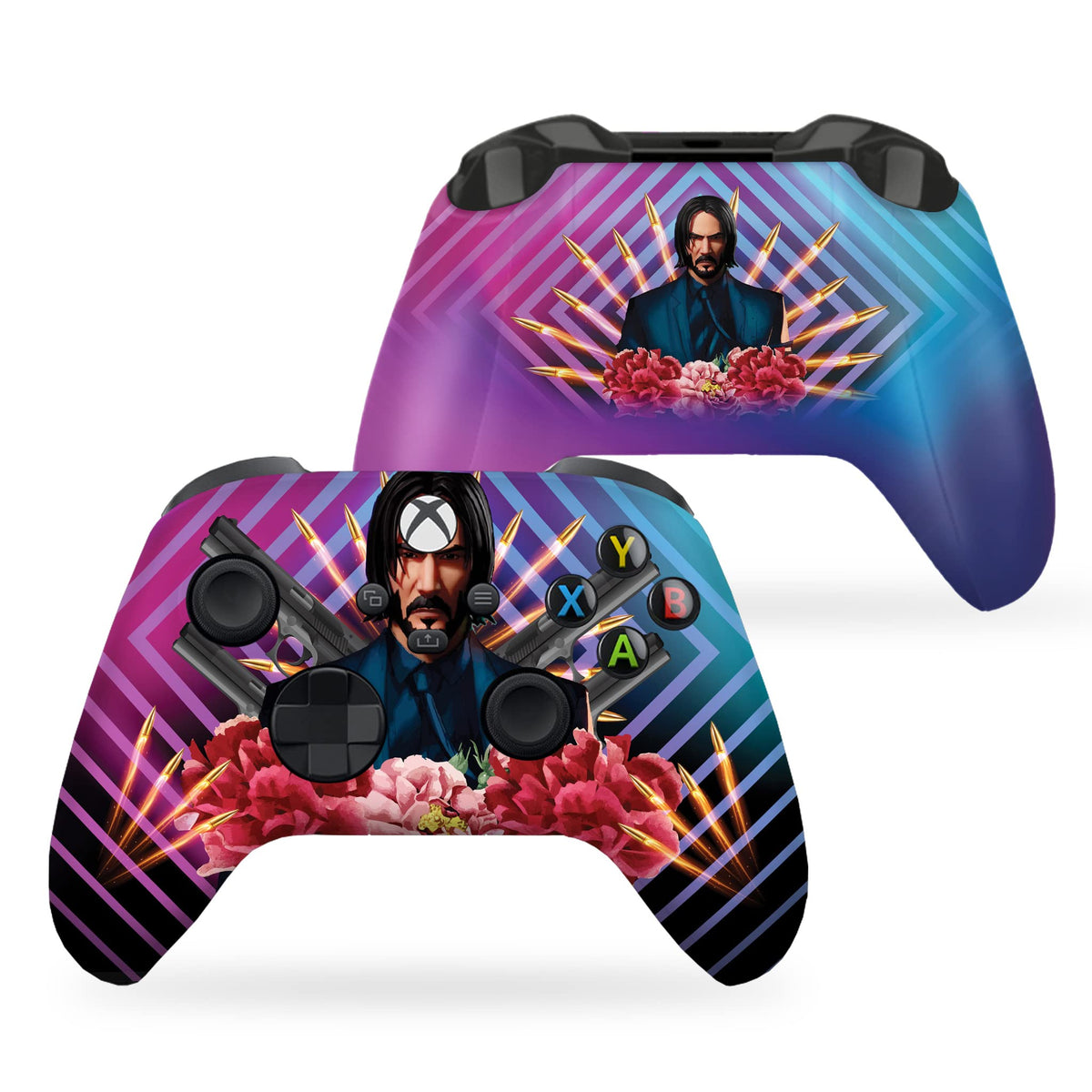 Spiider-Man Red Superhero Modded Custom X-box Controller Wireless