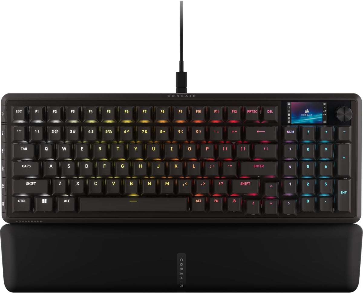 CORSAIR Vanguard 96 RGB Mechanical 96% Wired Gaming Keyboard – Black