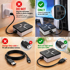 Mcbazel XIM Matrix Multi-Input Adapter Converter for Xbox Series X/S, PS5, Xbox One, PS4, PC | Requires App Setup & Wired Ethernet for PS5 | Not Plug-and-Play