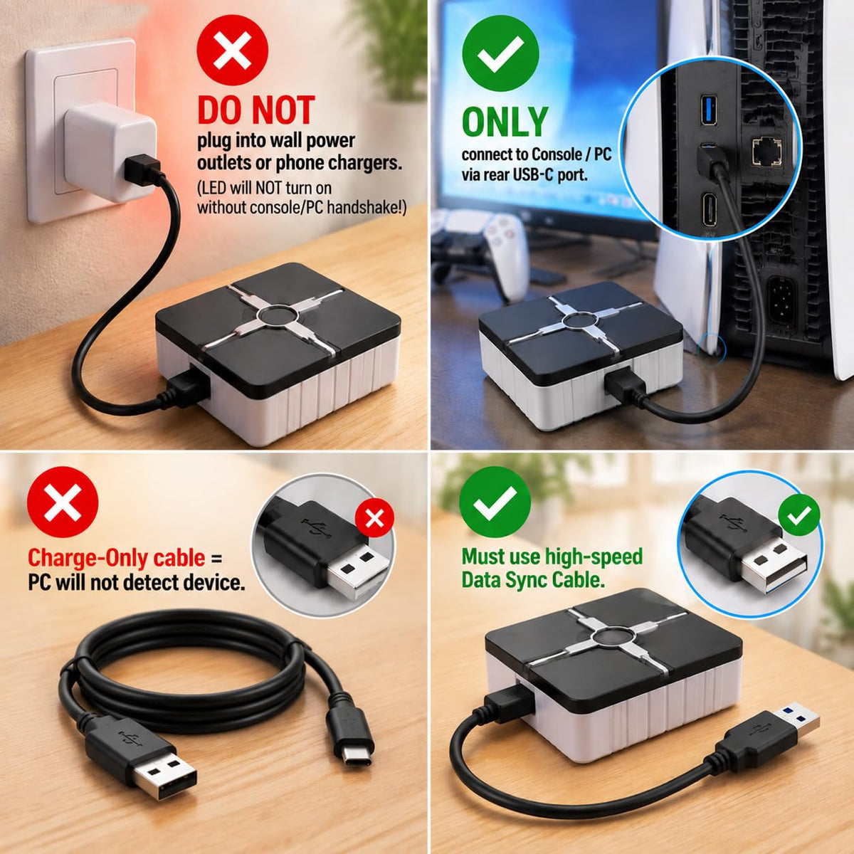 Mcbazel XIM Matrix Multi-Input Adapter Converter for Xbox Series X/S, PS5, Xbox One, PS4, PC | Requires App Setup & Wired Ethernet for PS5 | Not Plug-and-Play