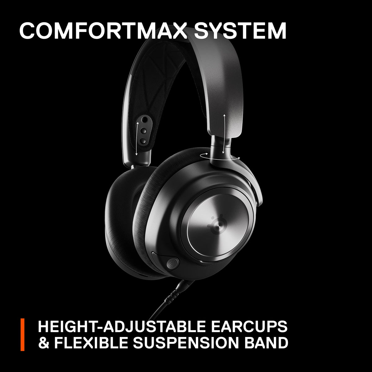 SteelSeries Arctis Nova Pro Multi-System Gaming Headset - Black