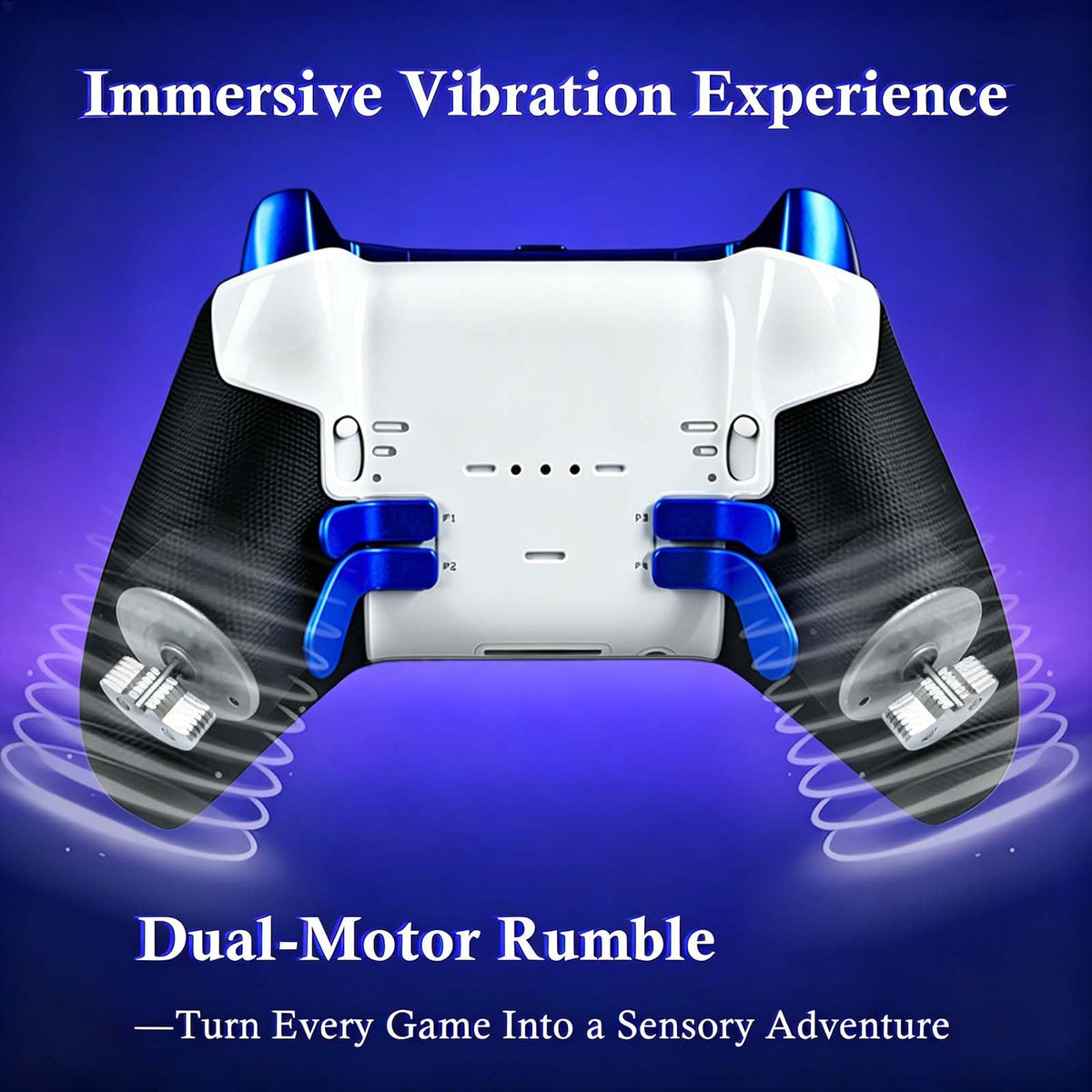DIY Customized Model 1797 Elite Series 2 Controller-Panda Blue,Custom Color