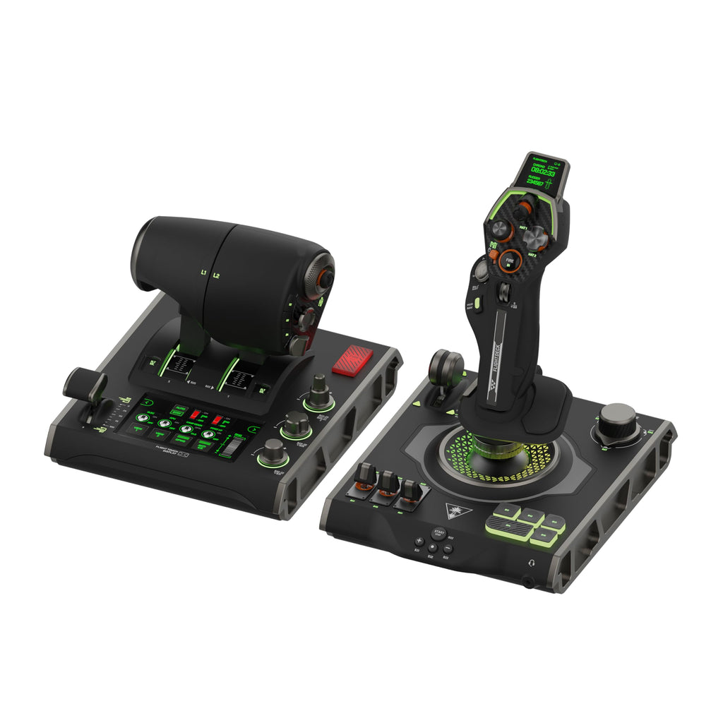 Turtle Beach VelocityOne Flight Universal Control System - Xbox Series X & Xbox Series S, Xbox One & Windows 10 & 11 PCs with Yoke Handle, Throttle Quadrant, Trim Wheel & Rudder Controls