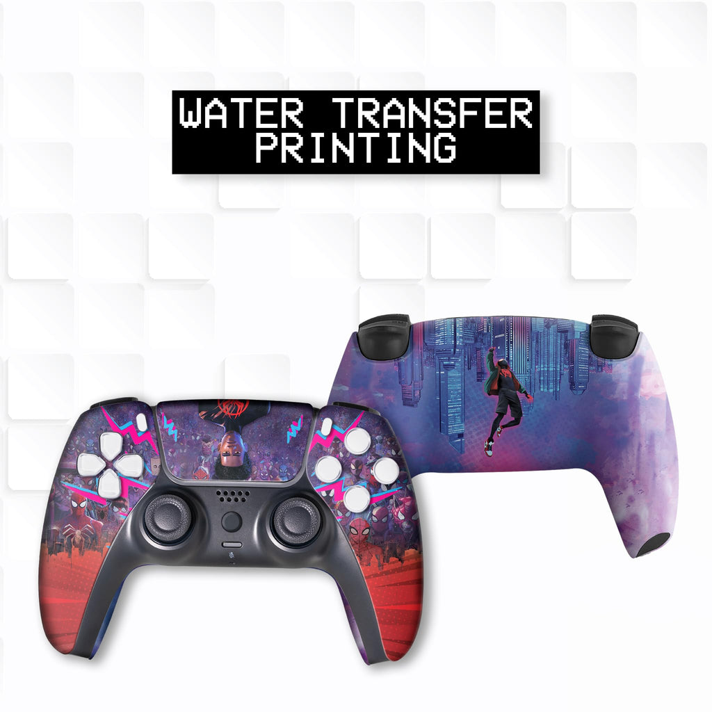 Miles Moraales Spiiderverse Custom PS-5 Controller Wireless