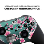 DreamController Cherry Blossom X-box Elite Controller Series 2 Limited Edition Custom Elite Series 2 Controller for X-box One/Series X/S. with Advanced Hydro-Dip Paint Technology (Not Just a Skin)