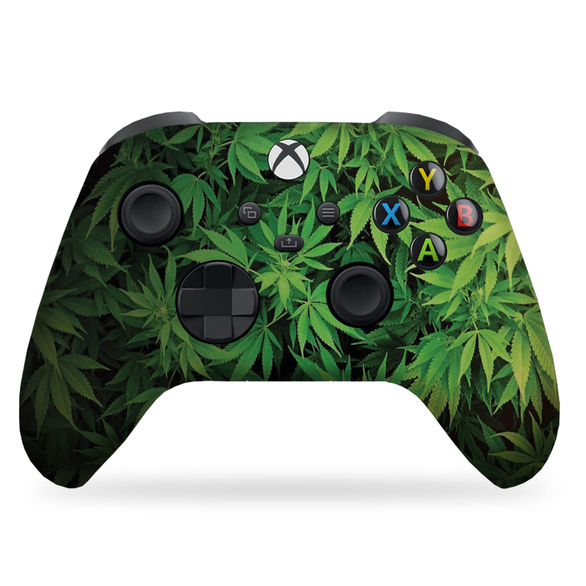 Neon Weed Glow Modded Custom X-box Controller Wireless for X-box Series X/S