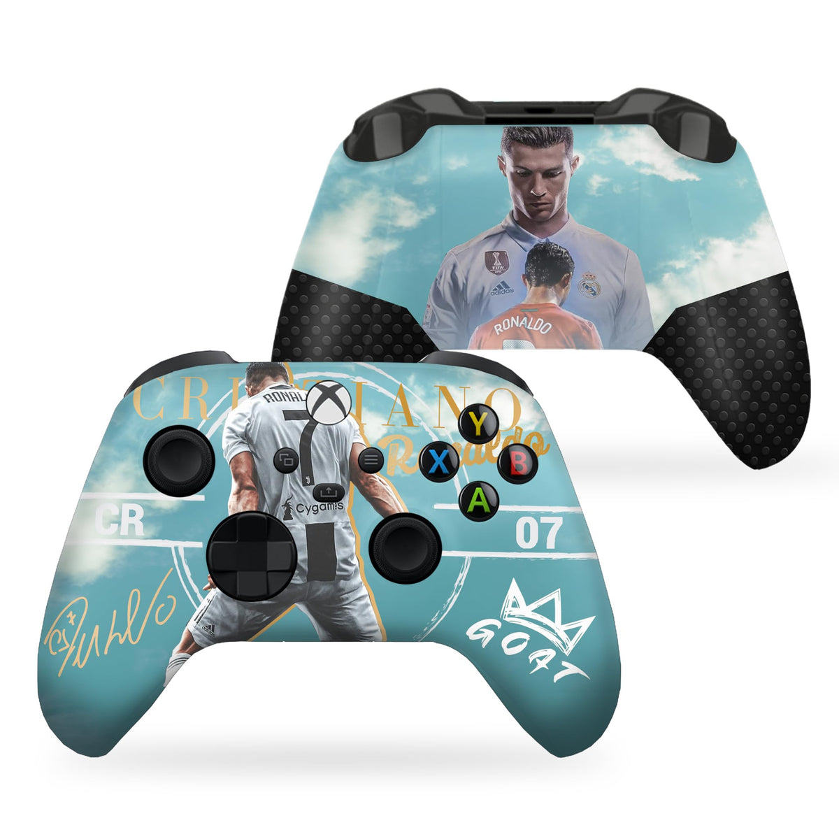 Ronaaldo Soccer Custom X-box Controller Wireless for X-box Series X/S