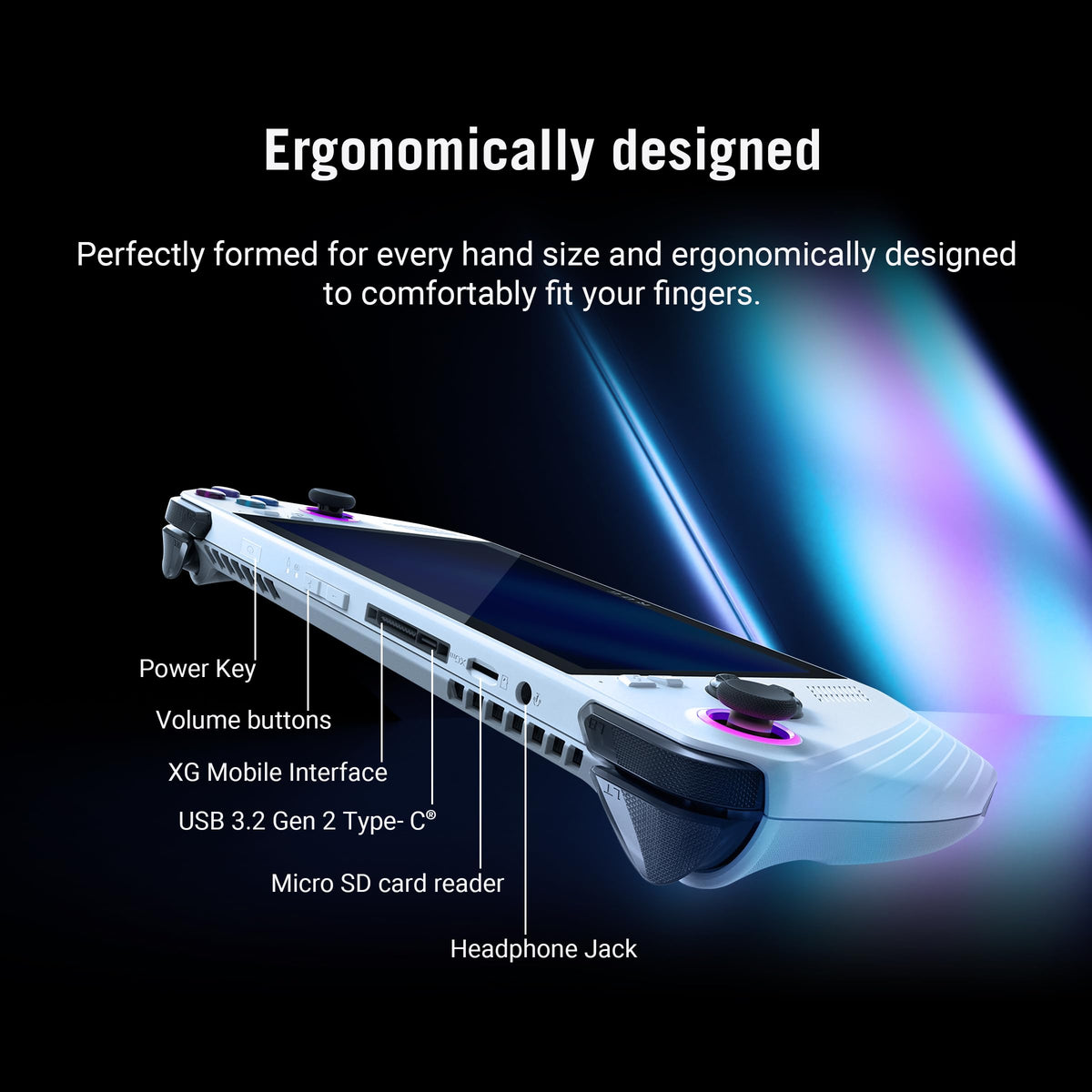 ASUS ROG Ally 7" 120Hz Gaming Handheld - AMD Z1 Extreme Processor - 512GB - White - PRE ORDER! (Renewed)