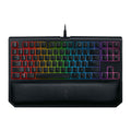 Razer BlackWidow TE Chroma v2 TKL Tenkeyless Mechanical Gaming Keyboard: Orange Key Switches, Tactile & Silent, Chroma RGB Lighting, Magnetic Wrist Rest, Programmable Macros, Classic Black