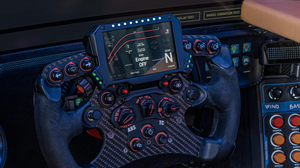 BrainExploder Screen for Fanatec ClubSport Steering Wheel Formula V2.5 (LED Pass Though)