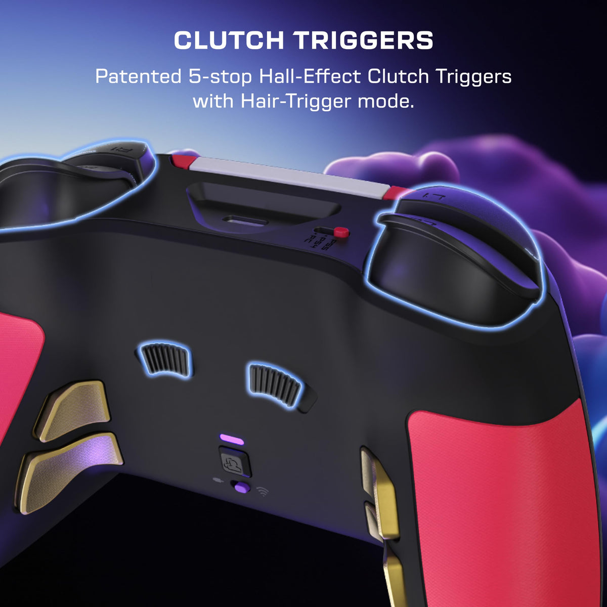 Turtle Beach Victrix Pro BFG Reloaded Wireless Modular PC Controller: Fortnite - Hall-Effect Thumbsticks, Interchangeable Parts, Trackpad, Keyboard & Mouse Emulation - PC, Steam Deck