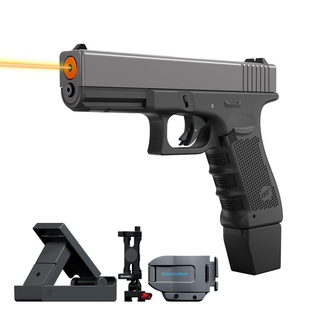 WonderFitter M17 3-in-1 SteamVR Pistol Controller, Gunmetal Black