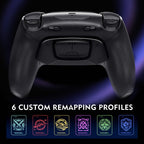 HEXGAMING ULTIMATE PRO Controller Compatible with ps5, Chaos Black