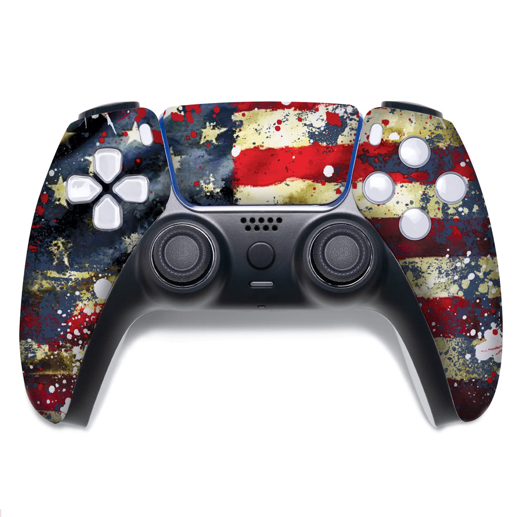 Tatterred Flag Custom PS-5 Controller Wireless for Play-Station 5 Console