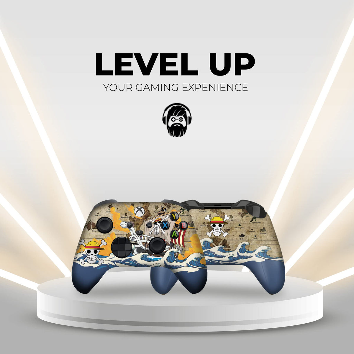 One Peice Anime Modded Custom X-box Controller Wireless for Series X/S