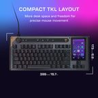 Turtle Beach Command Series KB7 TKL Wired Hall-Effect PC Gaming Keyboard