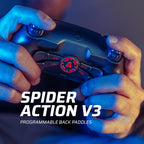 AimControllers Compatible with P-S5 Console & PC | Custommade Wireless Gaming Controller with 4 Back Remappable Paddles | Gaming Accessories Electronics- Black Matte