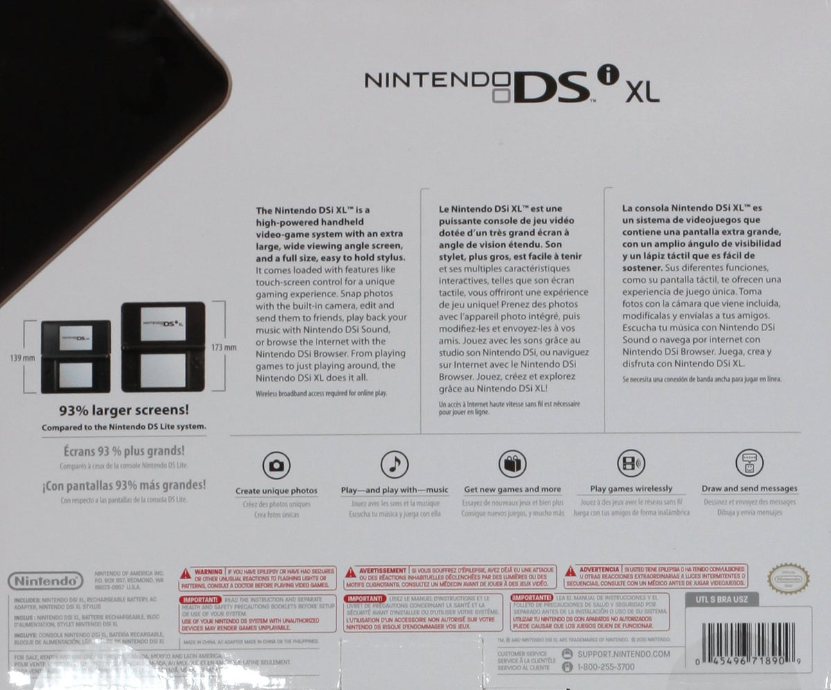 Nintendo DSi XL Bronze [video game]