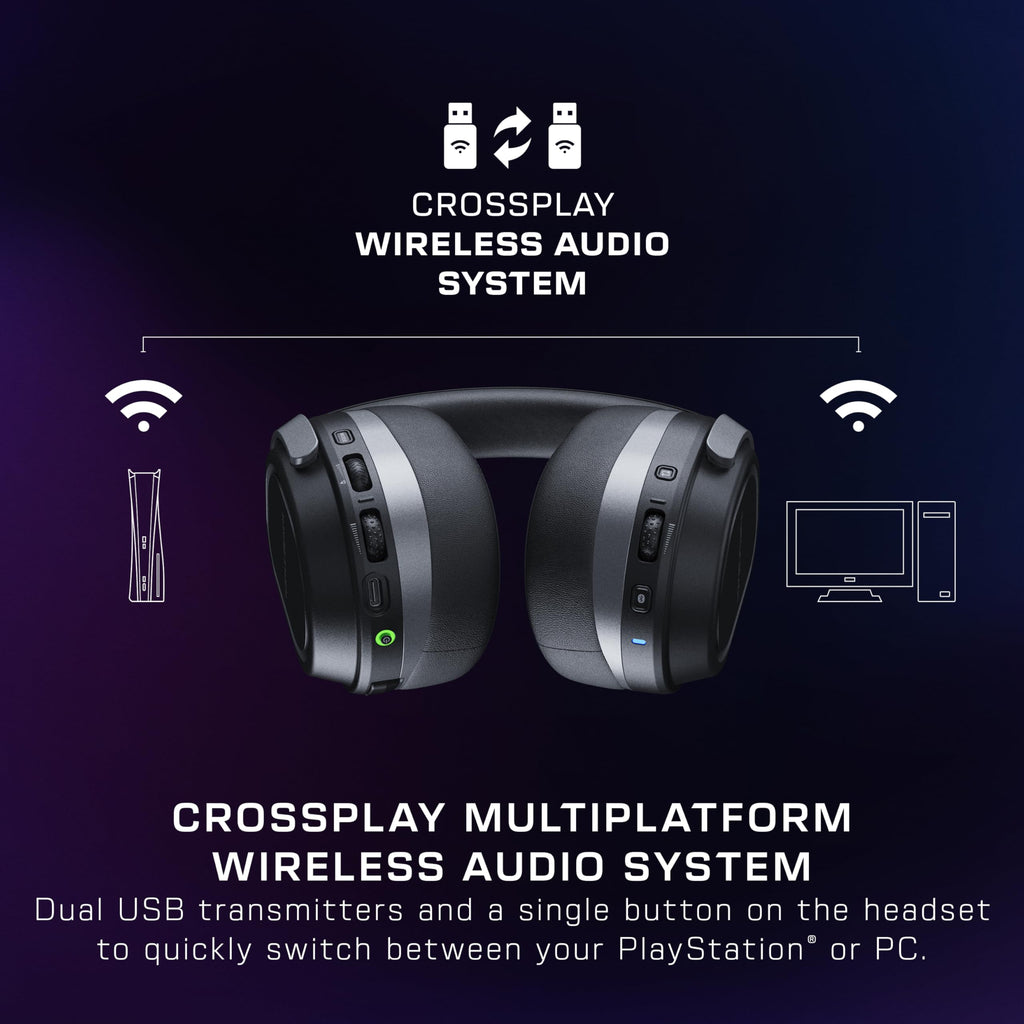 Turtle Beach Stealth 700 Wireless Multiplatform Gaming Headset for PS5 & PC