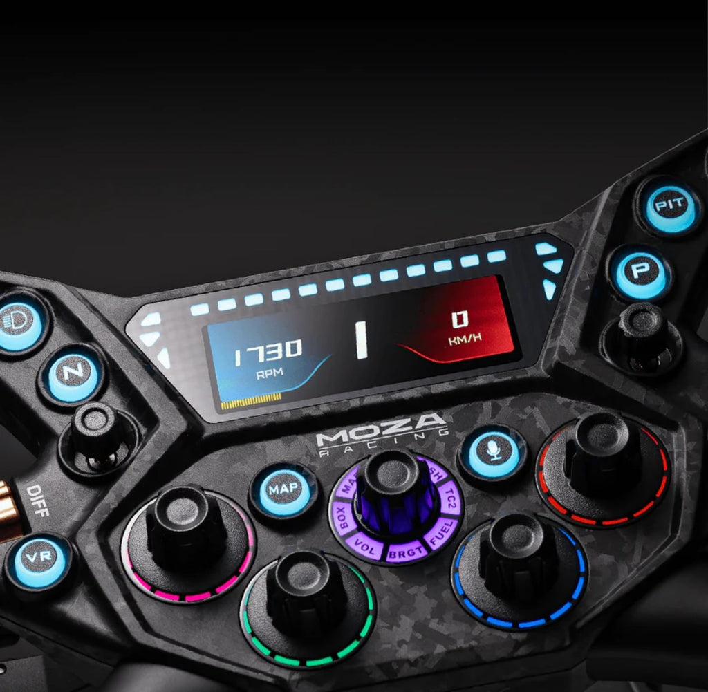 MOZA KS Pro Steering Wheel 300mm GT Racing Wheel Simulator