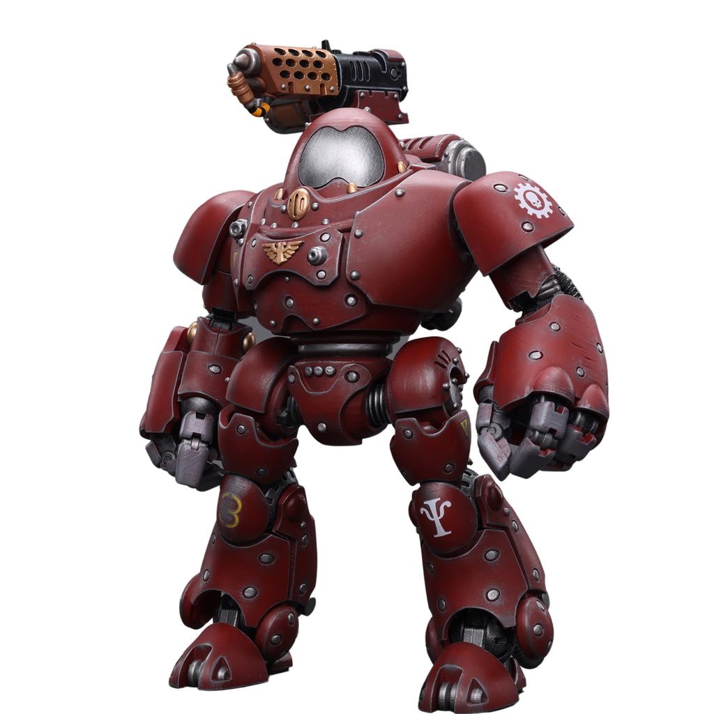 JOYTOY 1/18 Action Figure Warhammer 40,000 Adeptus Mechanicus Kastelan Robot with Incendine Combustor Collection Model Birthday Gift JT7738