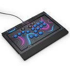 Qanba Sapphire S1 Leverless Controller,Officially Licensed Sony PlayStation 5 Controller, Leverless Arcade Stick Fight Stick,Tournament Grade Detachable Joystick,Precise Arcade Controls for PS5 PS4 PC