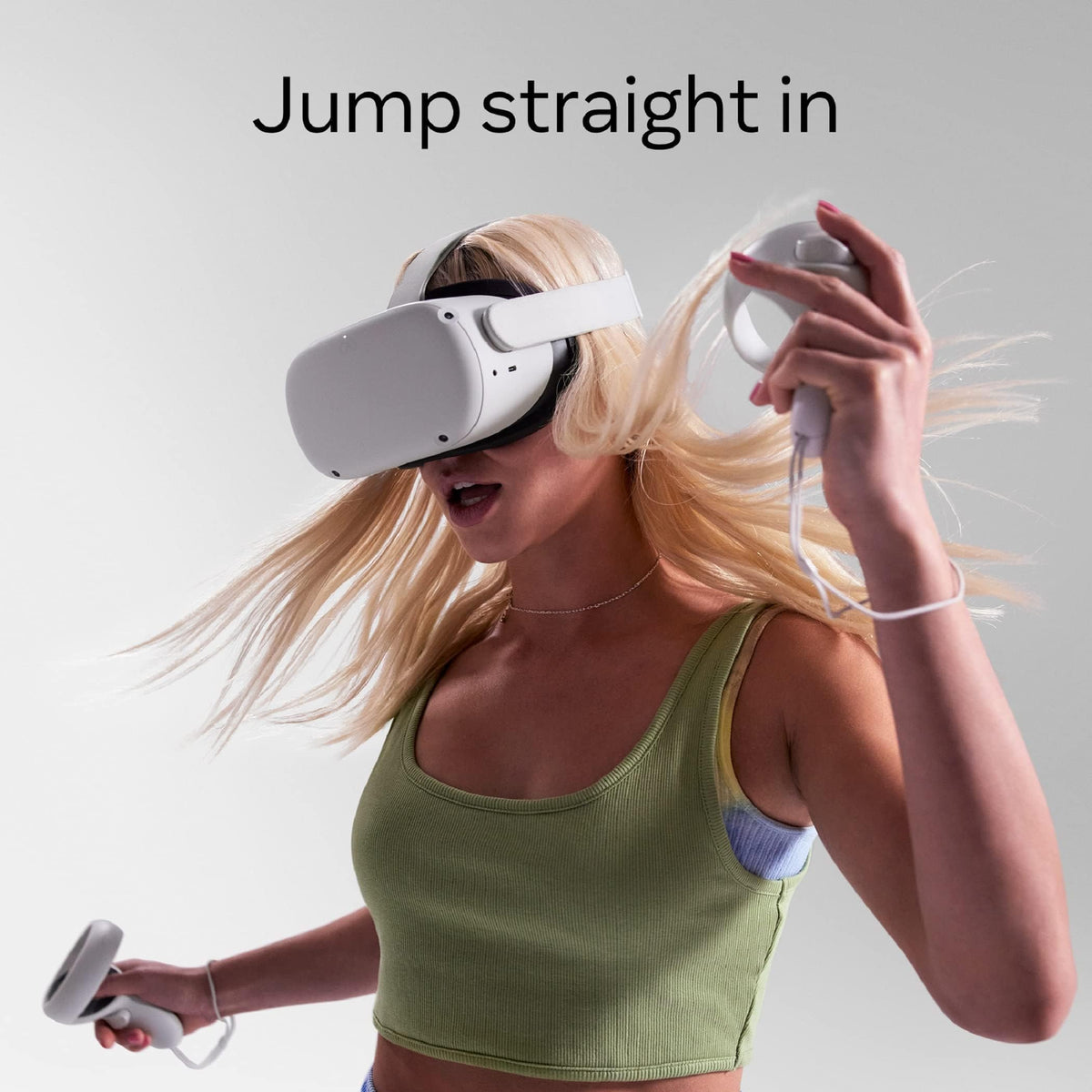 Meta Quest 2 128GB - Advanced All-in-One Virtual Reality Headset (Renewed)
