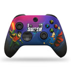 Neon Abyyss Video Game Custom X-box Controller Wireless for Series X/S