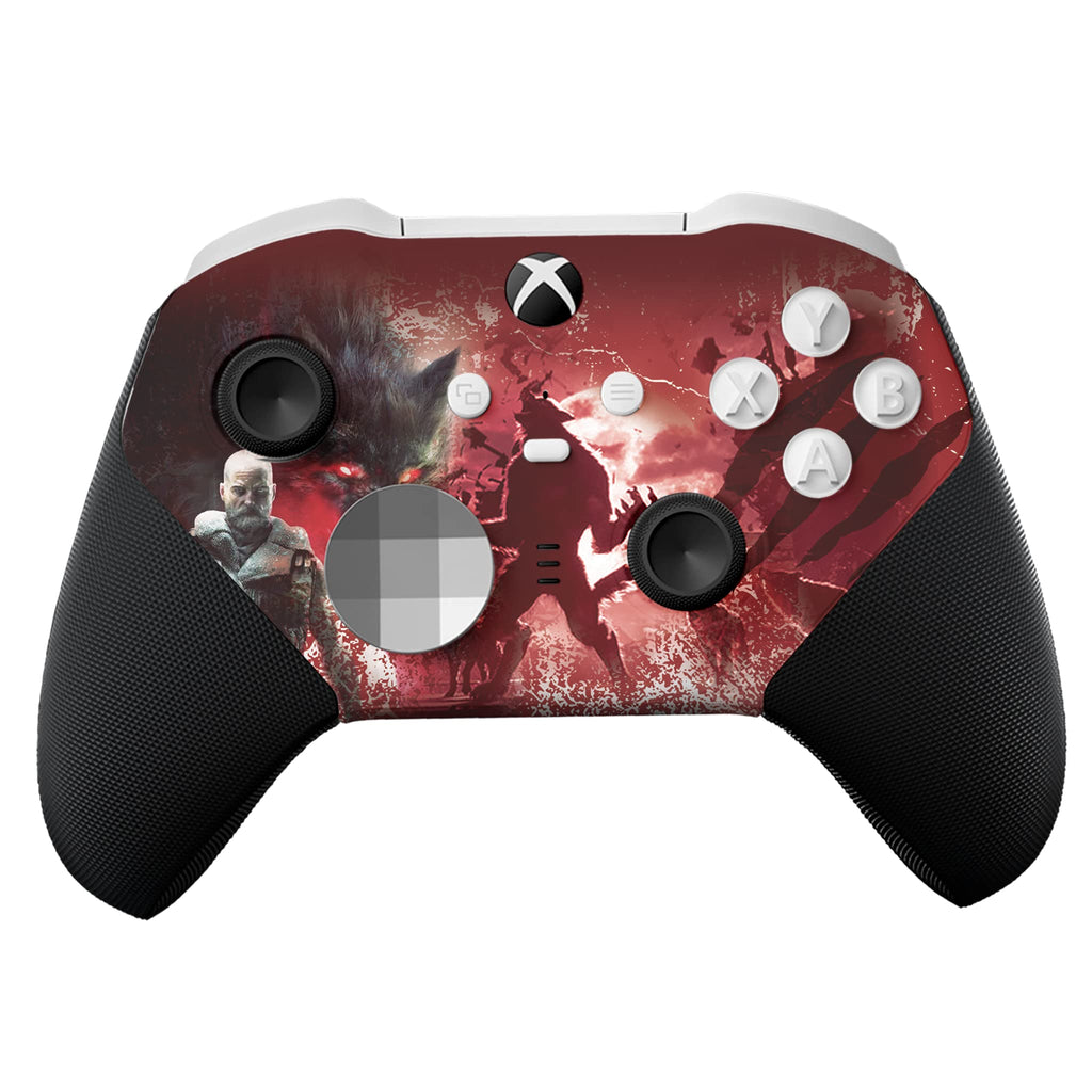 DreamController Cherry Blossom X-box Elite Controller Series 2 Limited Edition Custom Elite Series 2 Controller for X-box One/Series X/S. with Advanced Hydro-Dip Paint Technology (Not Just a Skin)