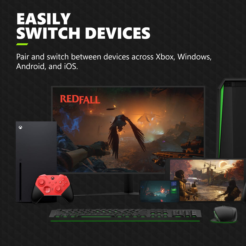 Xbox Microsoft Elite Wireless Controller Series 2 Core – Red (Renewed)
