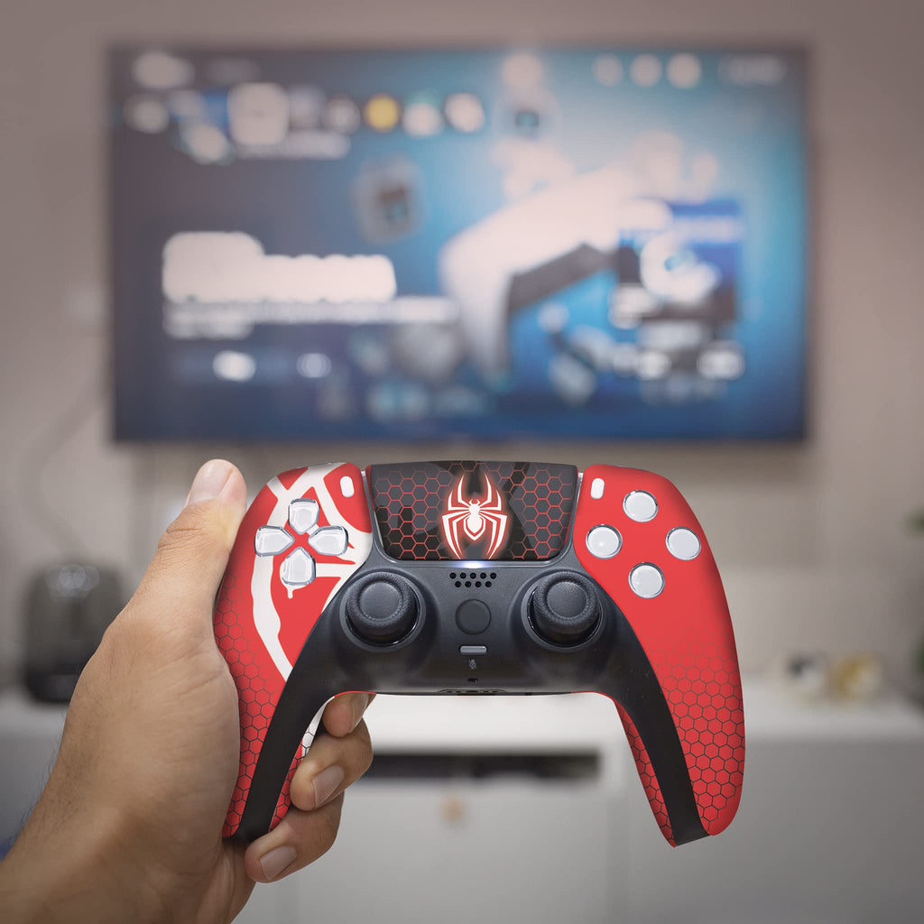 Spiider-Man Morales Custom PS-5 Controller Wireless for Play-Station 5