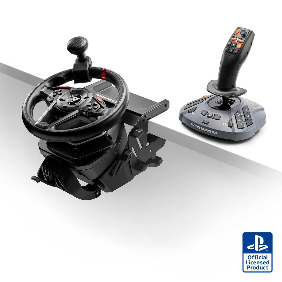 Thrustmaster T128 SimTask Farming Pack - Farming Wheel Bundle - PS5 & PC