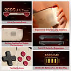AKNES AYANEO Pocket AIR Mini Retro Handheld Game Console, 3G+64G