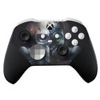 DreamController Cherry Blossom X-box Elite Controller Series 2 Limited Edition Custom Elite Series 2 Controller for X-box One/Series X/S. with Advanced Hydro-Dip Paint Technology (Not Just a Skin)