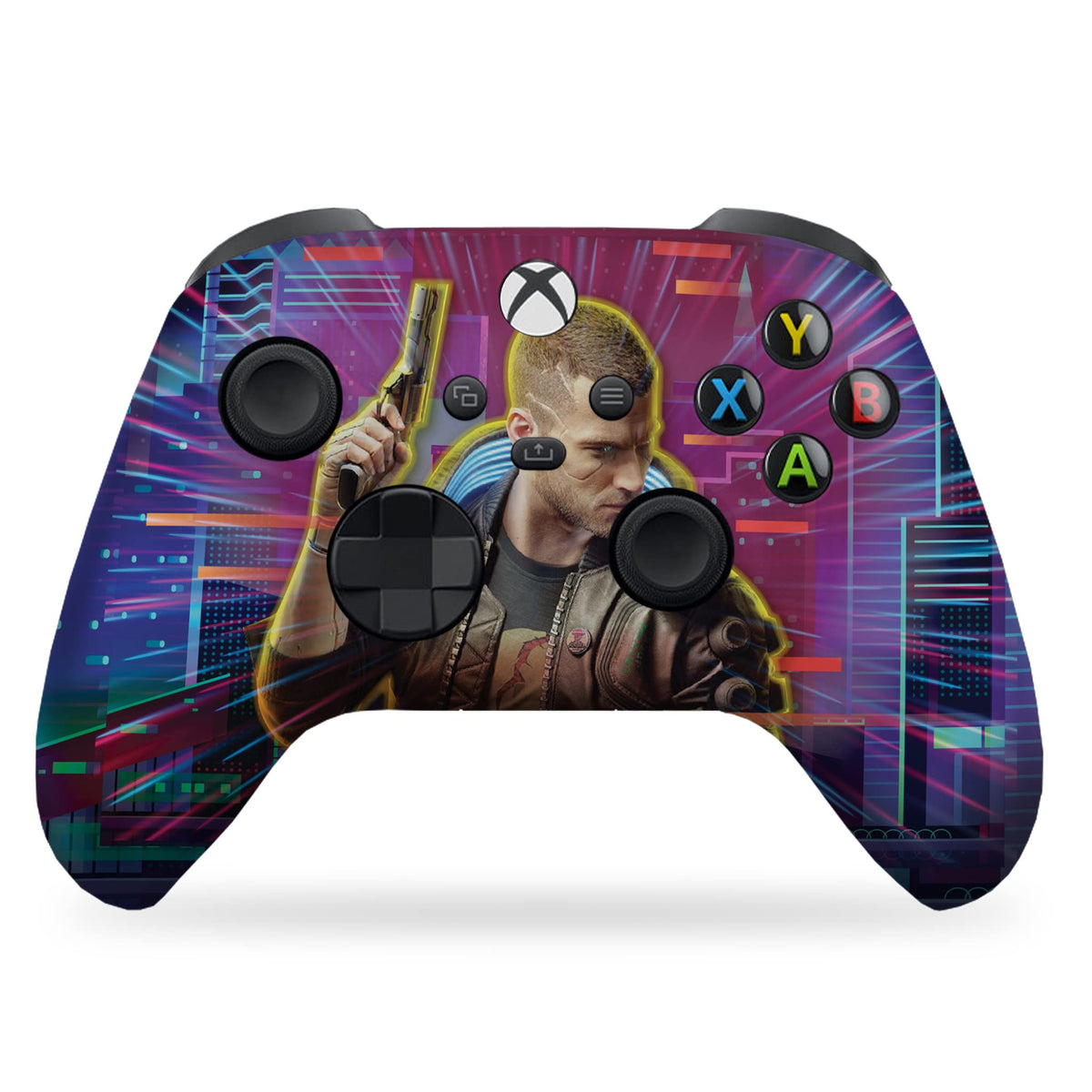 Neon Dragonns Glow Custom X-box Controller Wireless for X-box Series X/S