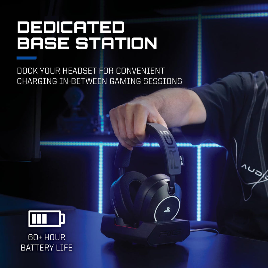RIG R8 SPECTRE PRO HS Dual Wireless Gaming Headset for PlayStation and PC