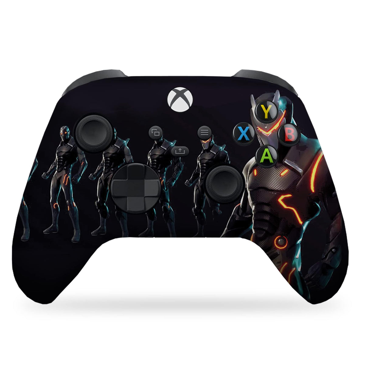 Neon Abyyss Video Game Custom X-box Controller Wireless for Series X/S