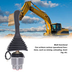 Excavator Joystick Controller, Replacement Right Side Control Handle Assembly for Komatsu PC200-6 PC200-7 PC200-8 Excavator