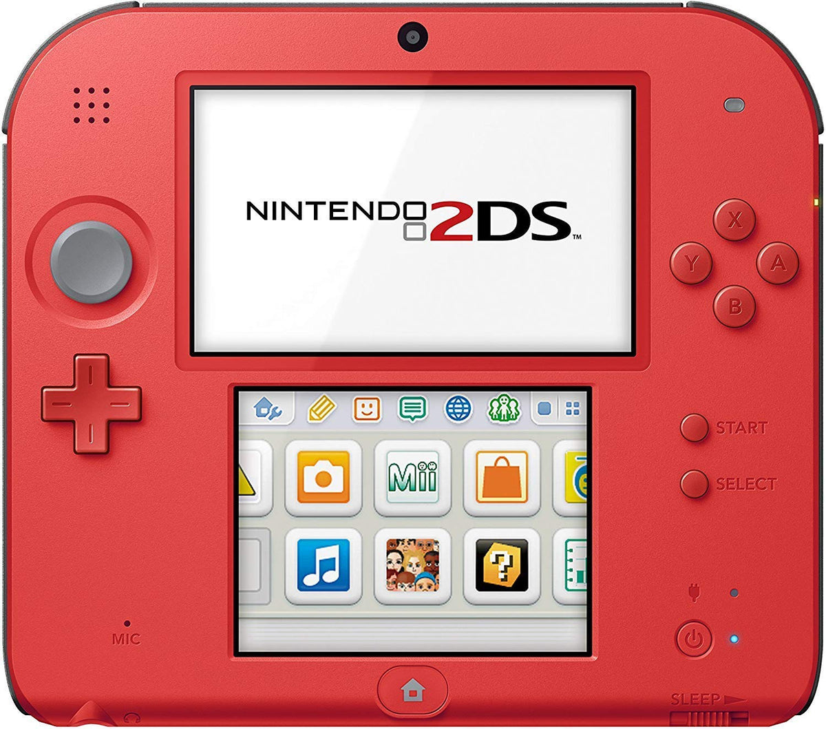 Nintendo Nintendo 2DS-Crimson Red 2 - Nintendo 2DS (Renewed) [video game]
