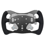 Latest Dual Perforated Leather Grip For Logitech G RS50 System; lightweight Real Carbon Fiber Compatible with Logitech G RS On Xbox Series X/S PS4/PS5 PC Wheel Hub (13 inch-Dual Perforated Leather)