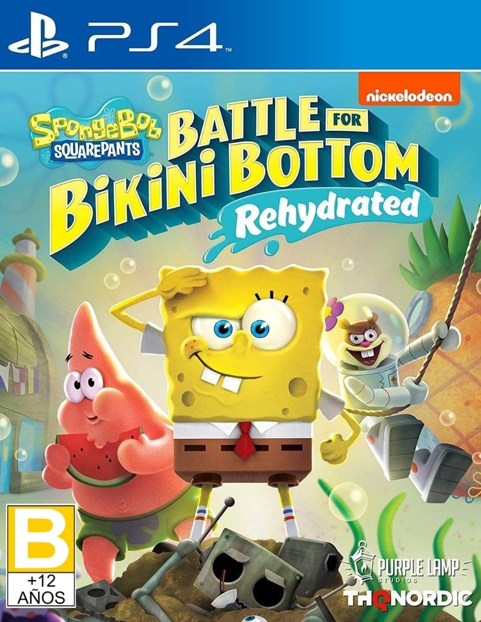 Spongebob Squarepants: Battle for Bikini Bottom - Rehydrated - F.U.N. Edition - PlayStation 4