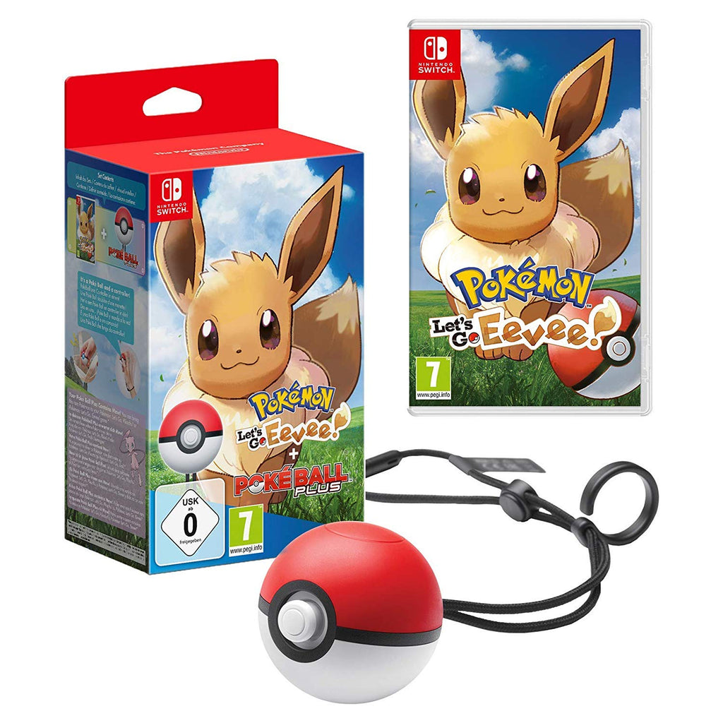 Pokémon: Let’s Go, Eevee! Including Poké Ball Plus (Nintendo Switch)