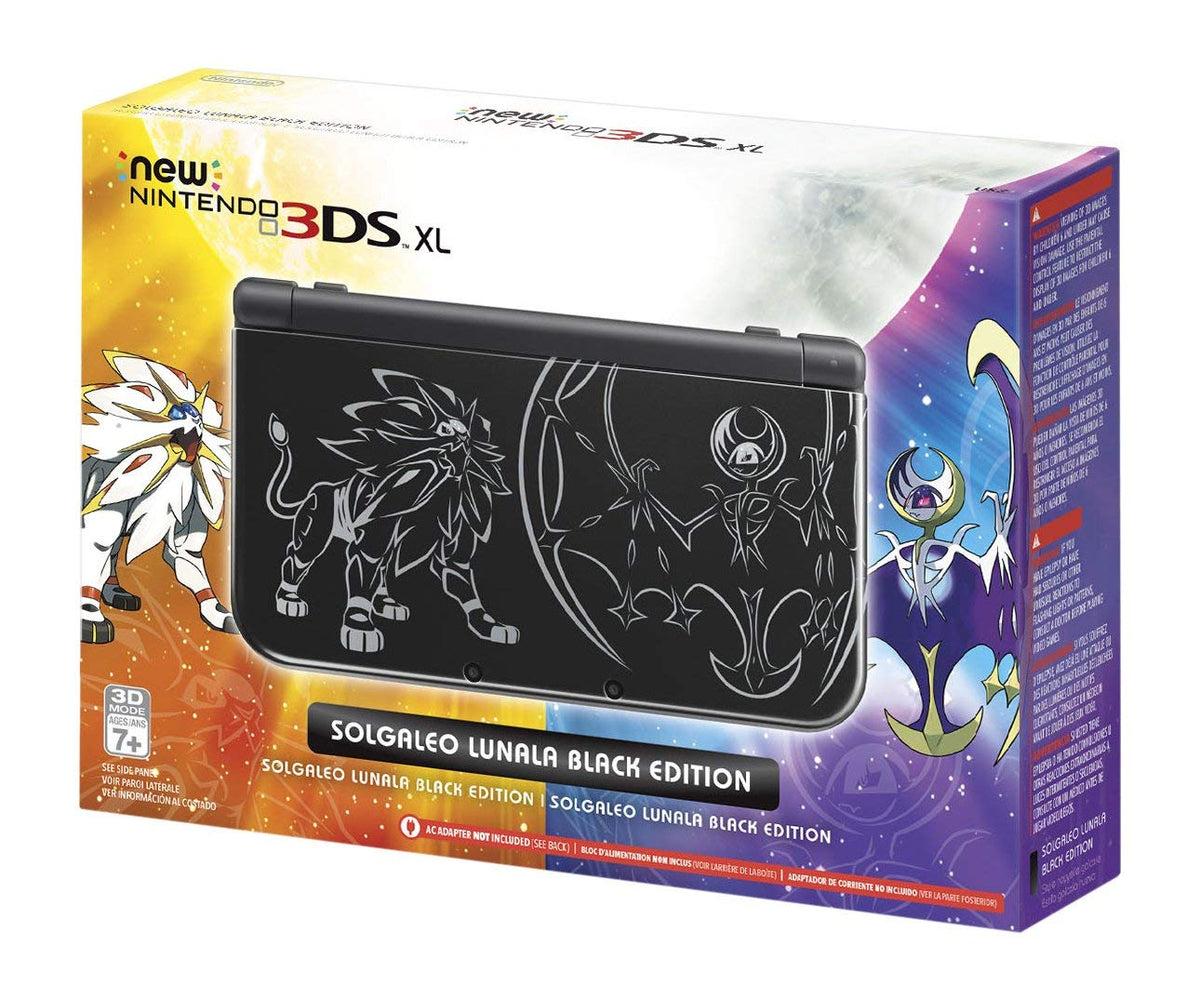 Nintendo 3DS XL Handheld System - Black/Blue (Renewed) [Nintendo DS]