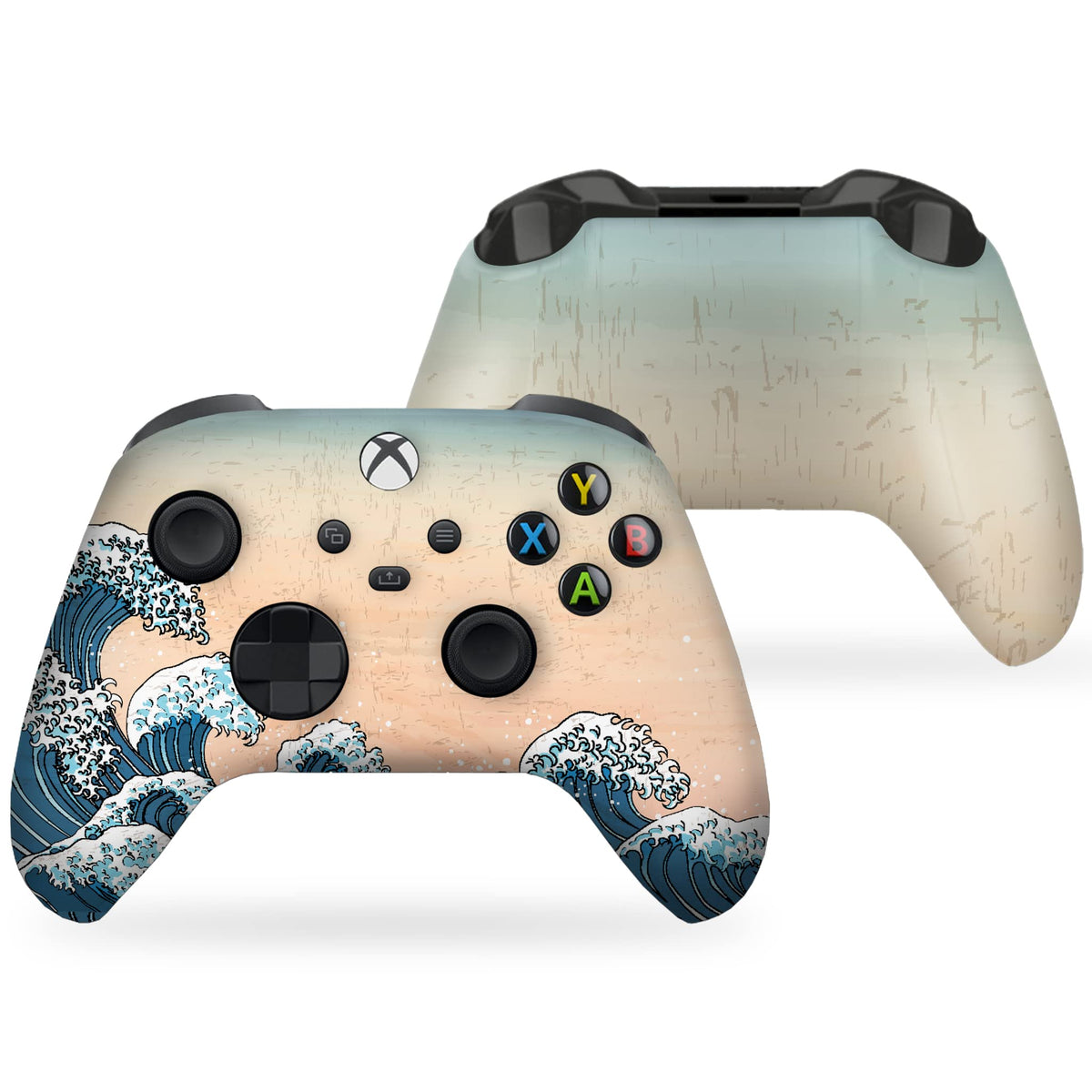 Psychedelic Mushrooms Customised Wireless Controller by BCB. Original X-box Controller Compatible with X-box One/Series X & S Console. Customized with Water Transfer Printing (Not a Skin)