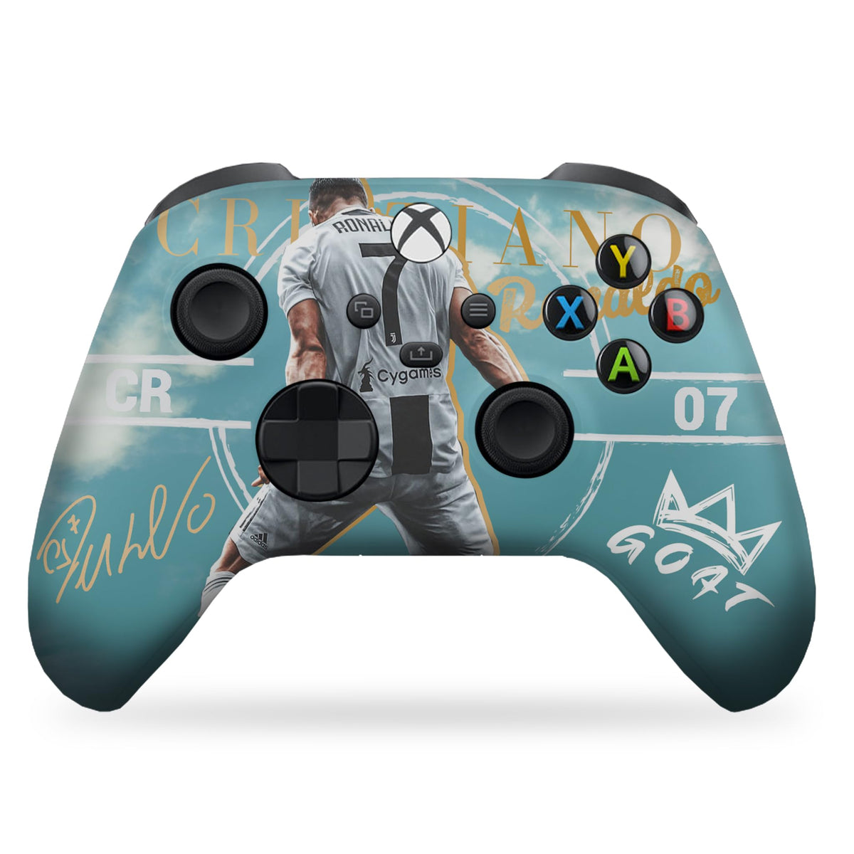 Ronaaldo Soccer Custom X-box Controller Wireless for X-box Series X/S