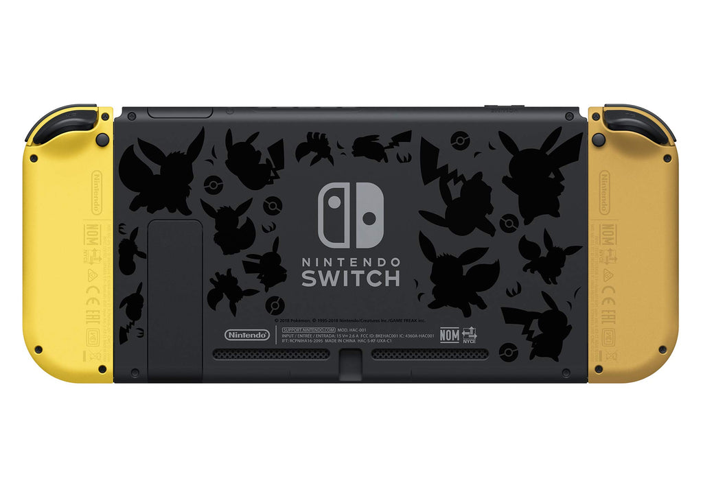 Nintendo Switch Console Bundle- Pikachu & Eevee Edition with Pokémon: Let's Go, Pikachu! + Poke Ball Plus